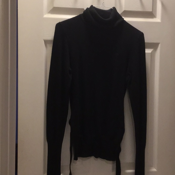 Brown Le Tigre Turtleneck Sweater that Ties around the Waist - Picture 7 of 14